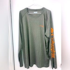 Like New Columbia PFG UV Protection Long Sleeve Fishing Shirt